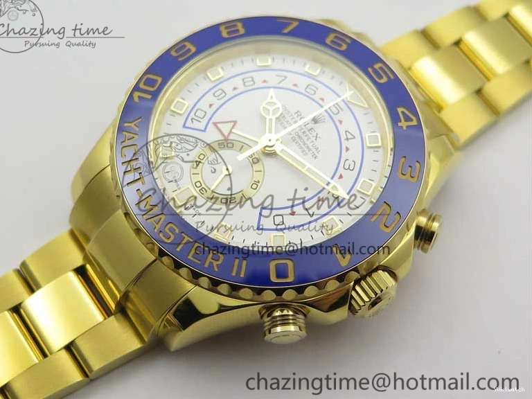 Ceramic 116688 JF baselworld Bracelet YG YG 2017 Blue 1:1 II on YachtMaster A7750 Best Edition 0517